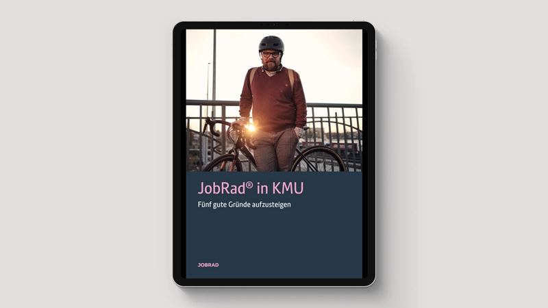 Vorschaubild JobRad-Whitepaper 5 gute Gründe aufzusteigen für KMU